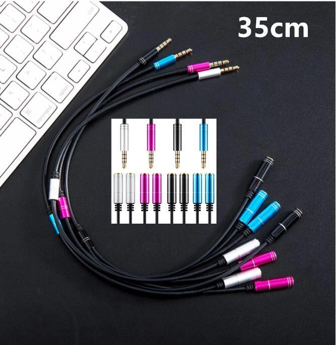 One-to-two audio cable splitter detail image 6