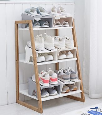 Simple shoe rack for shoe storage Simple rack for shoe storage cabinet for double-layer storage shoes