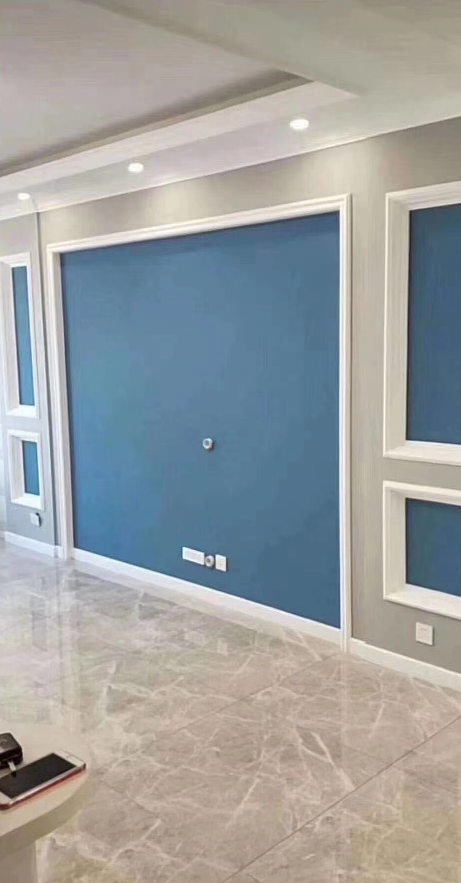 New wall fabric for living room background and bed background