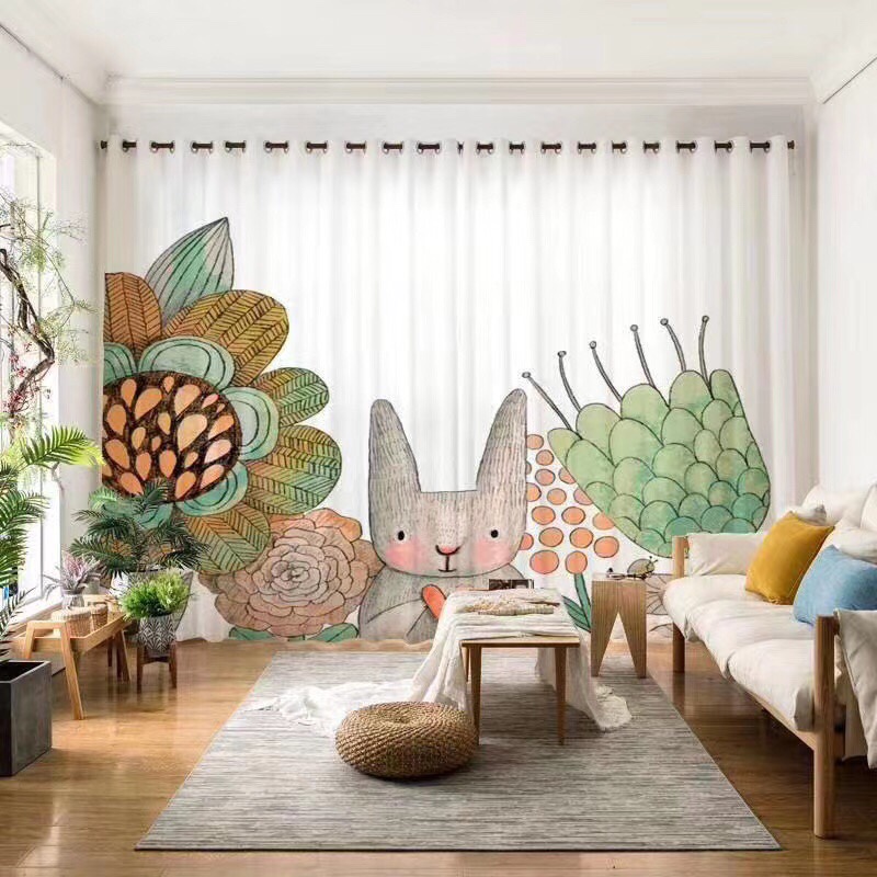 3D Digital Printing [Strong]
Curtain Screen, Can Be Matched At Will! Item Picture