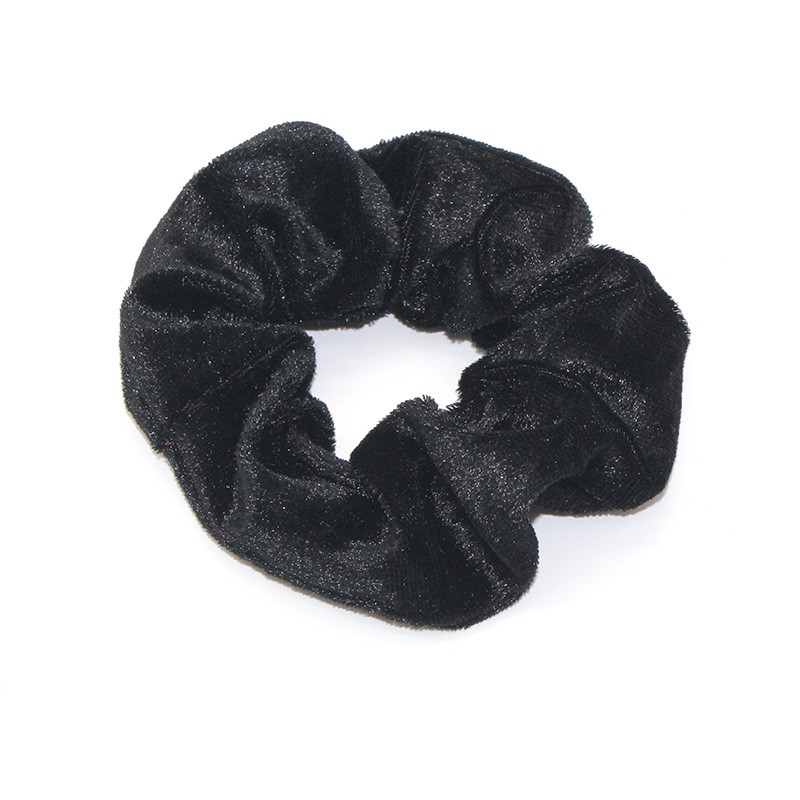 Factory direct sales of European and American velvet hair bands, velvet large intestine hair band sets, 36-color fabric large intestine hair band accessories detail image 3