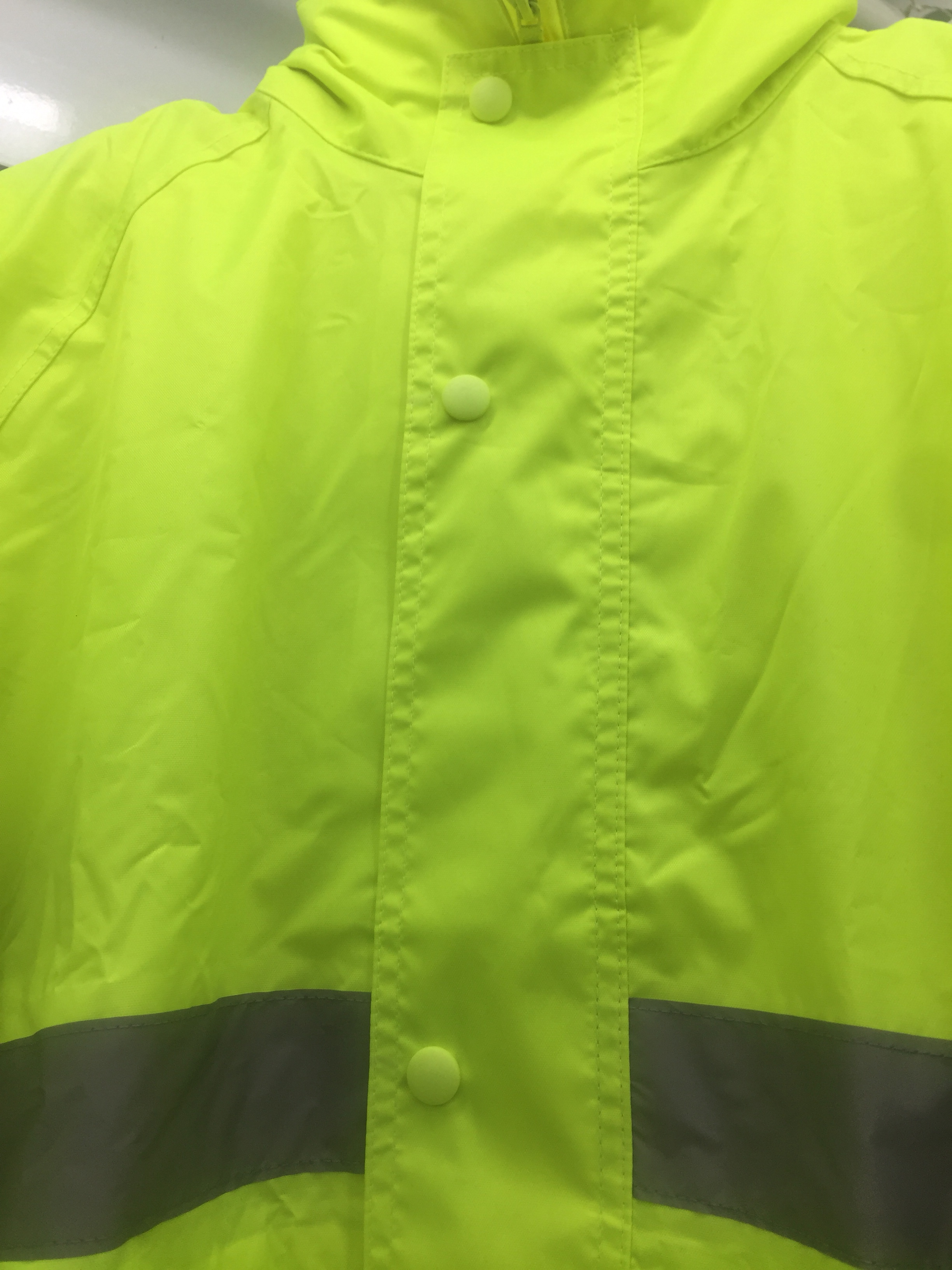 150D面料反光雨衣套装，适合市政交通工地206款产品图