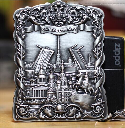 俄罗斯纪念品 金属钥匙扣 圣彼得堡纪念品 金属冰箱贴详情图1