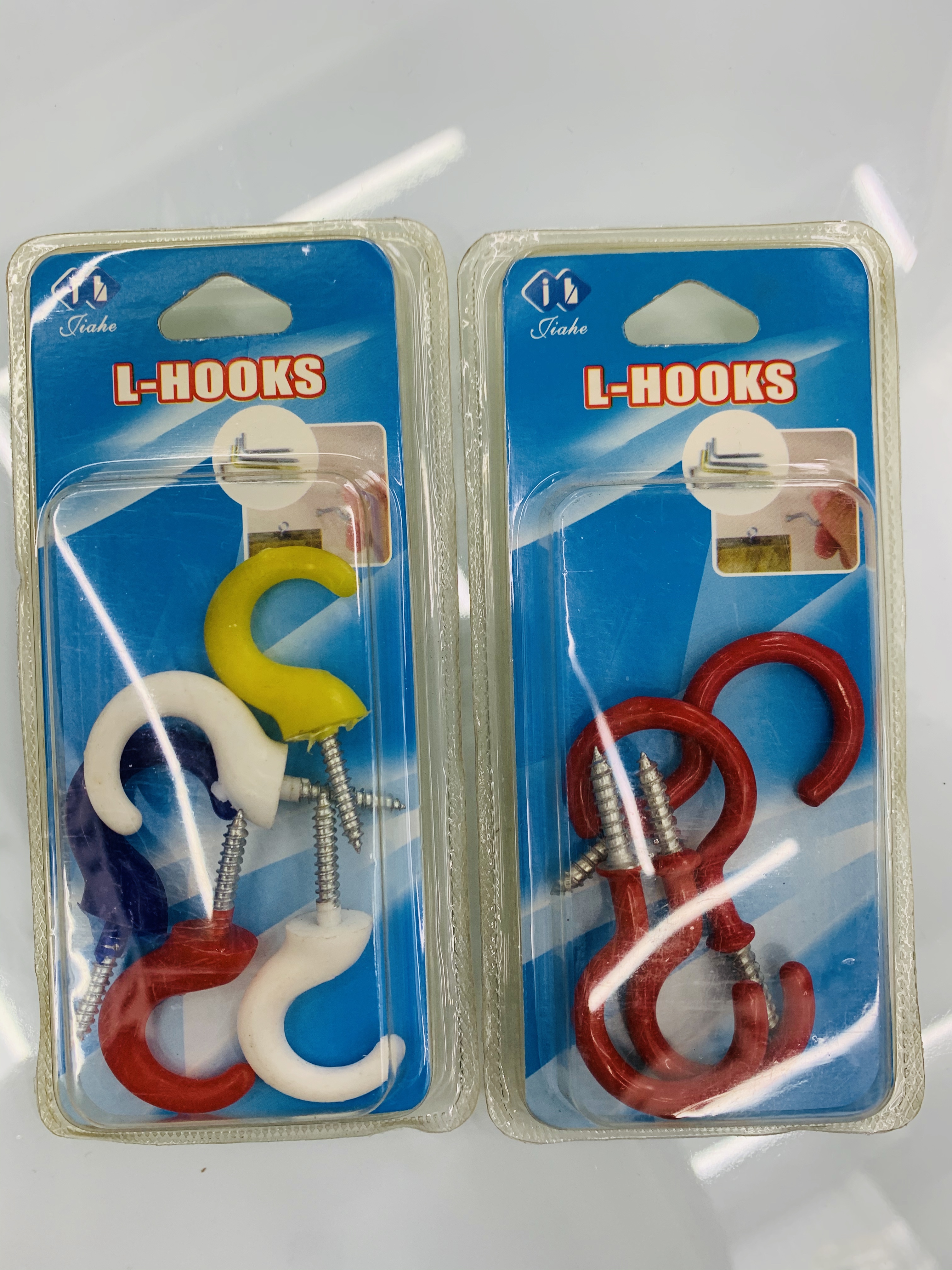 Plastic Coated Cup Hook Lamp Hook full figure