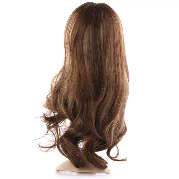 Matte high-temperature silk simulation wig for women, rose net high-end women's wig custom-made and wholesale pic 4