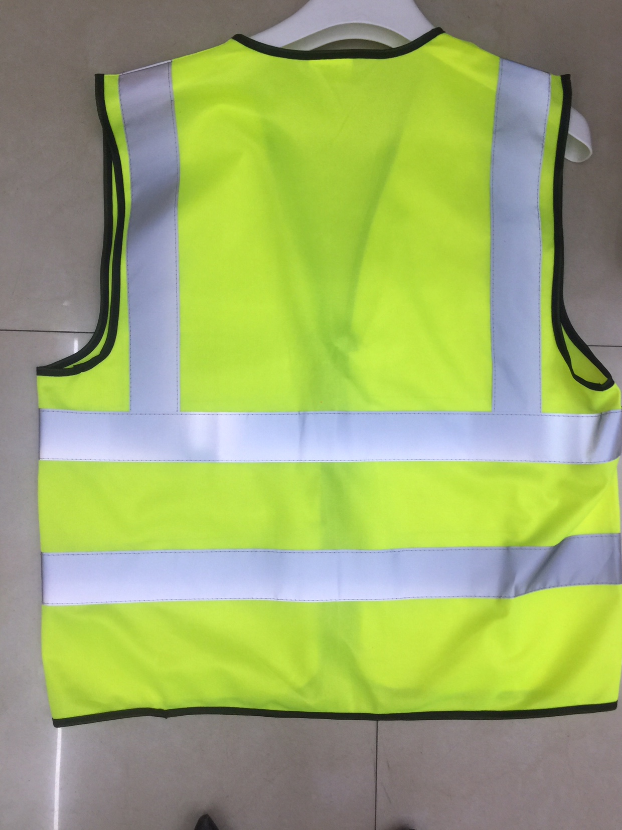 反光背心施工程荧光马交通路政安全衣服可印字，017针织面料5色混装详情图7