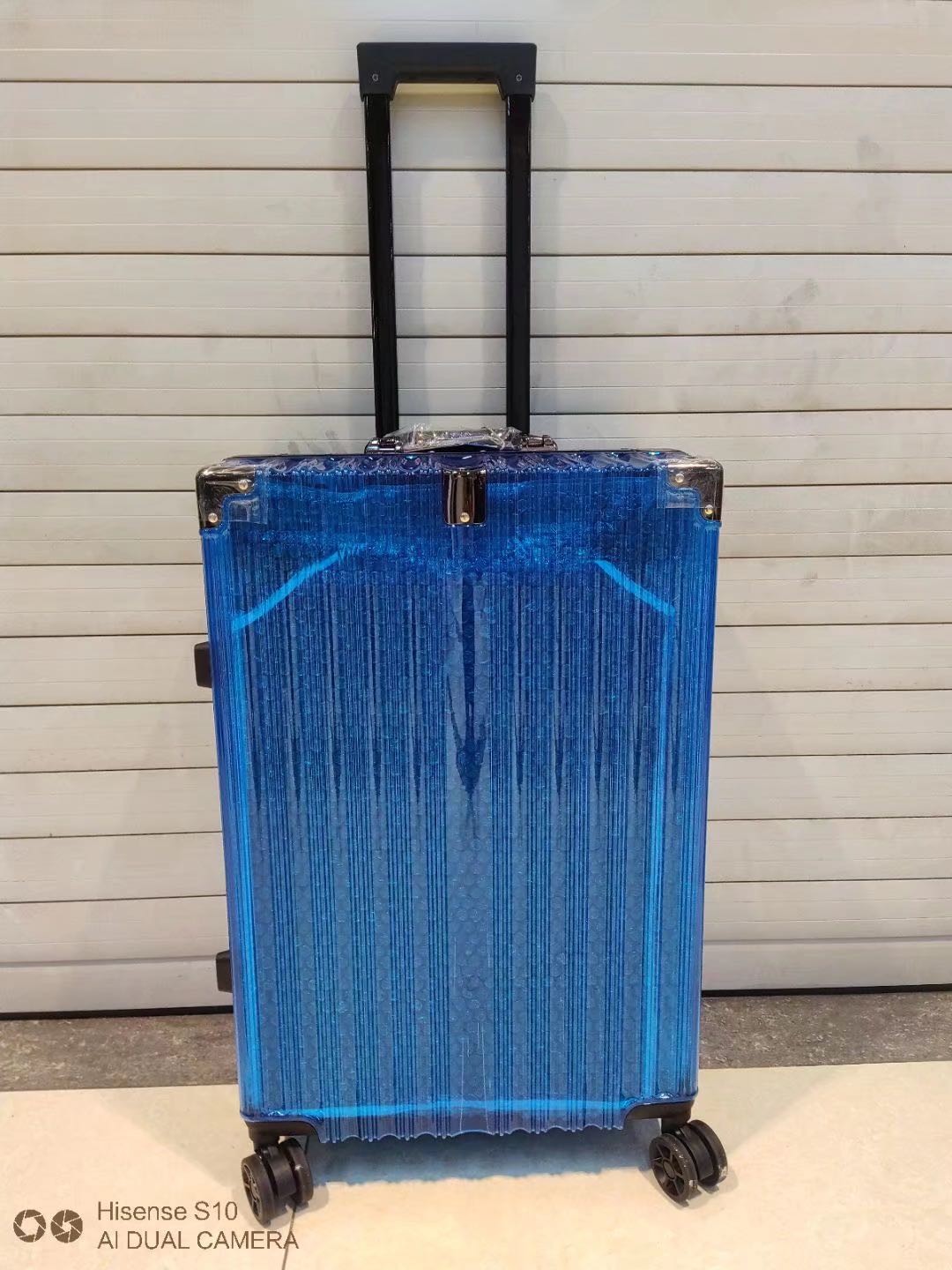 Manufacturers Wholesale Custom Anti-Theft Multi-Functional Transparent Luggage Network Red 20 