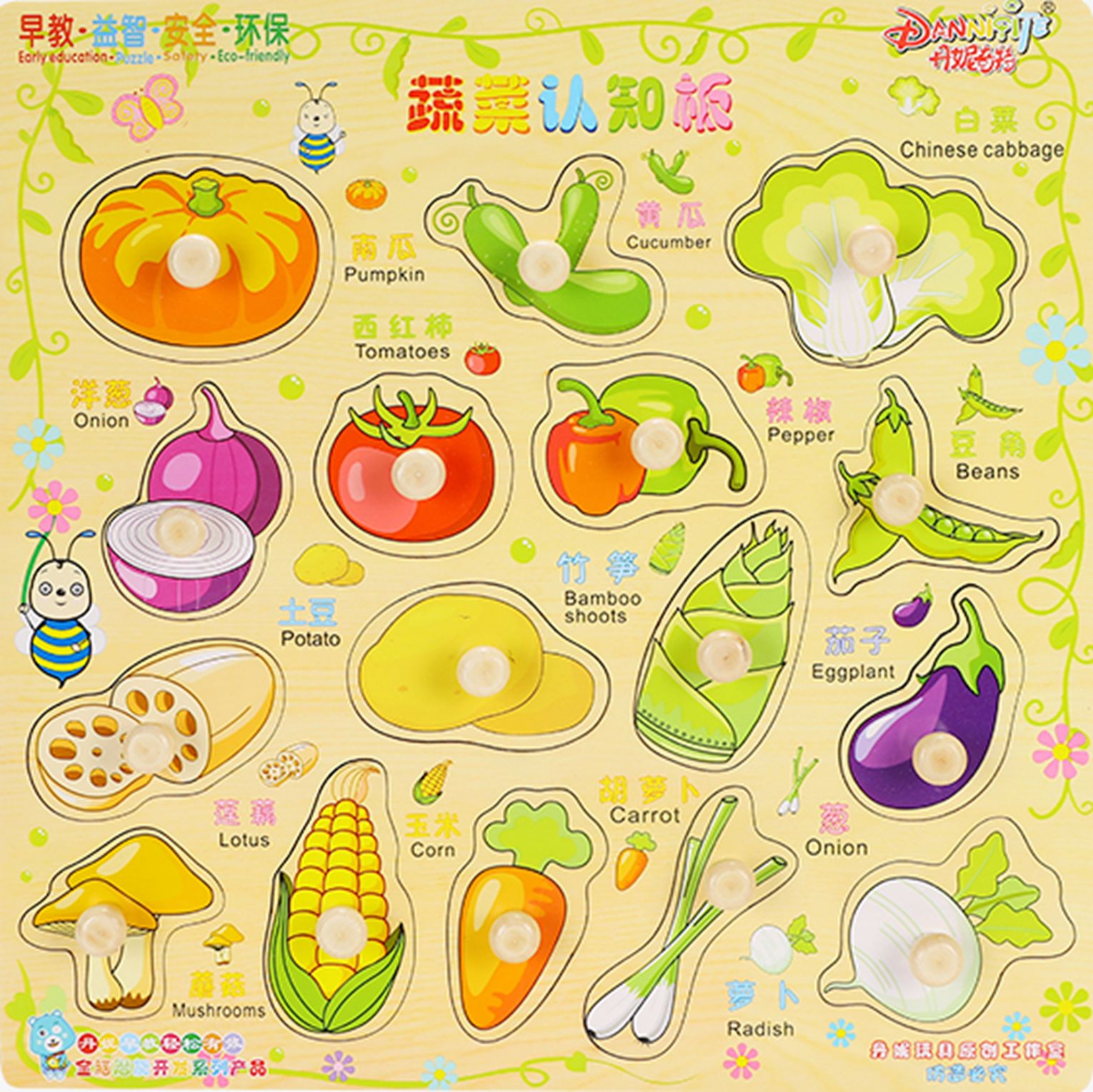 Yiwu Selection laser shape + vegetable grasp plate /9557 full figure