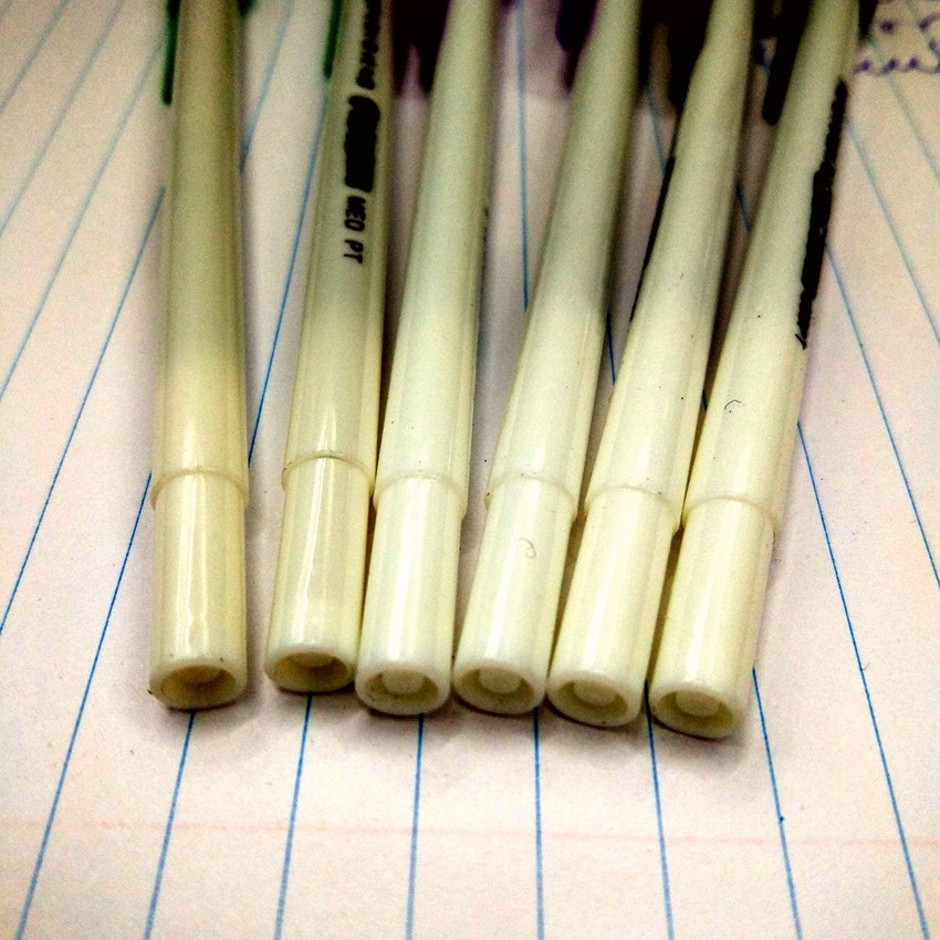 Paperfriend Kilometrico Simple Plastic Ballpoint Pen 1.0 Copper Tip Minimalist Mate undefined