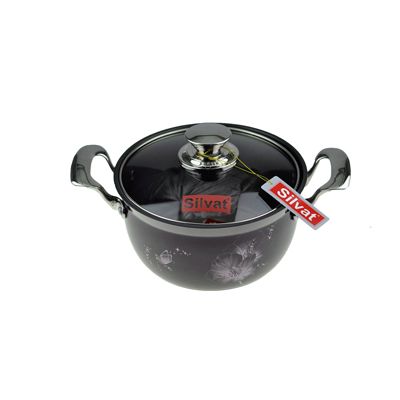 Cocina código corea original importado purple universal alta pureza doble mango olla 20cm
