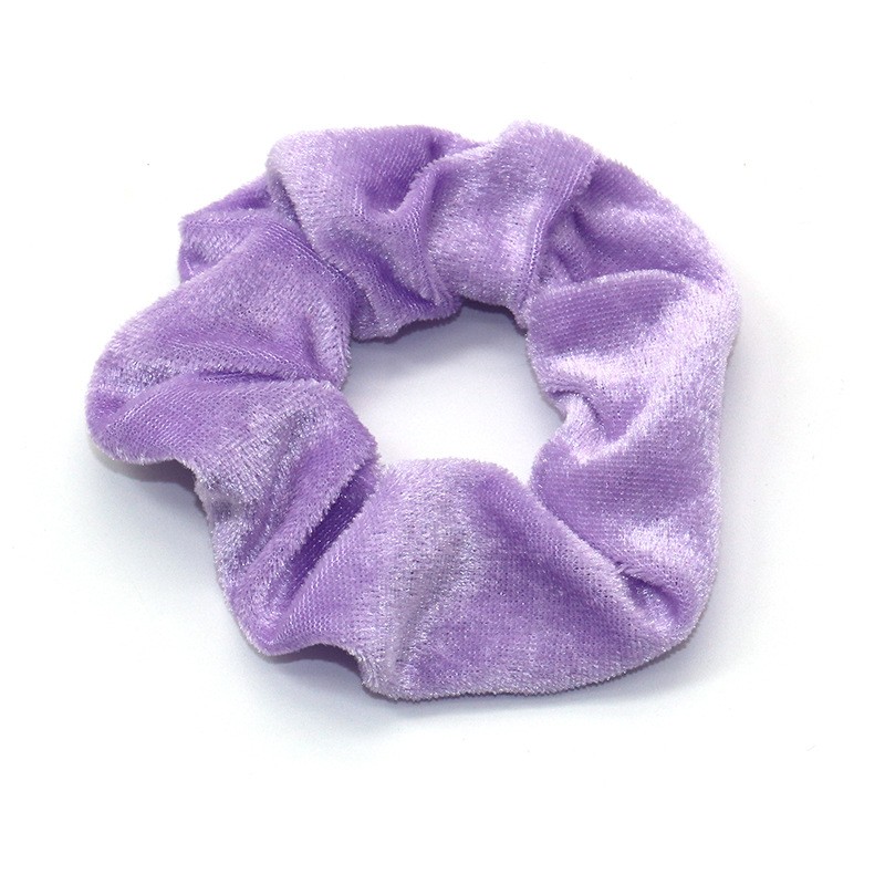 Factory direct sales of European and American velvet hair bands, velvet large intestine hair band sets, 36-color fabric large intestine hair band accessories detail image 5