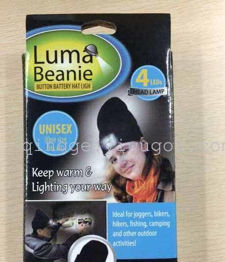 发光帽/头灯帽/充电帽产品图