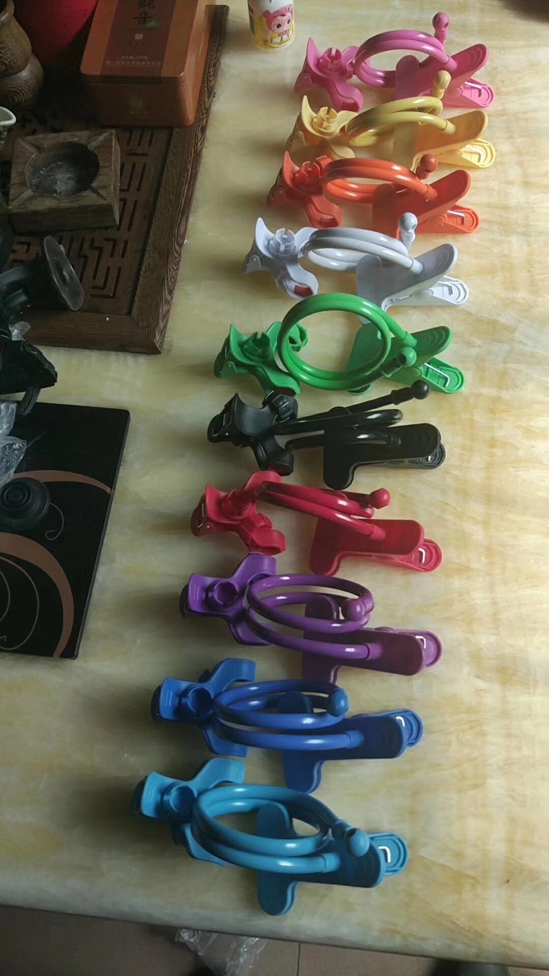 Lazy person's stand details Picture