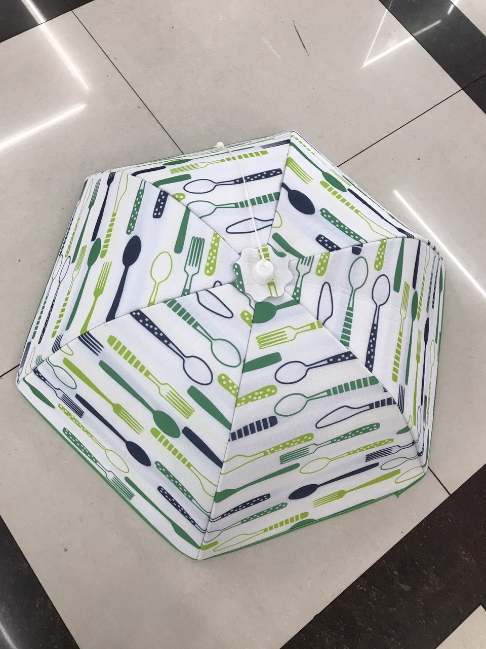 18寸蓝刀叉保温菜罩