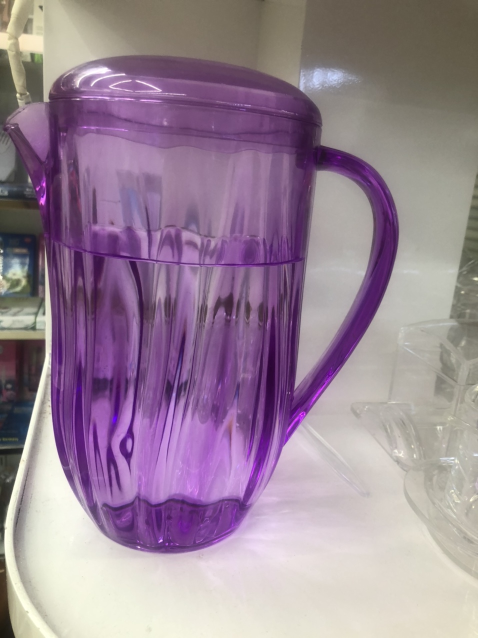 2000ml corrugated water bottle