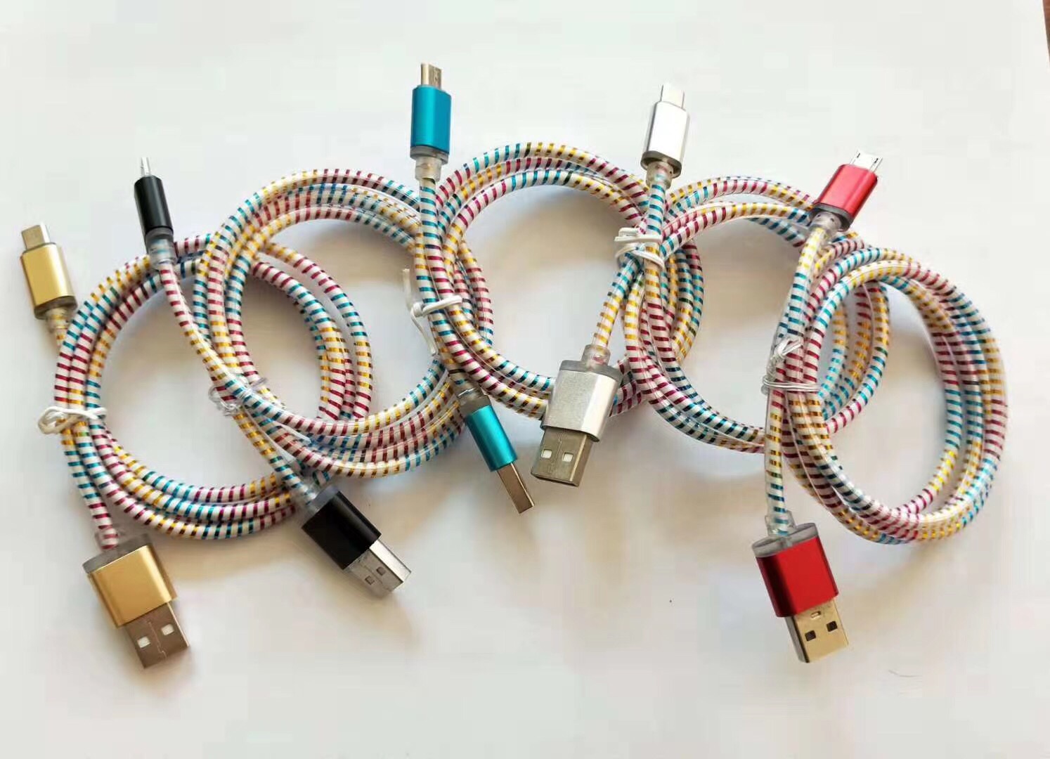 V8发光数据线 手机数据线 充电线详情图4