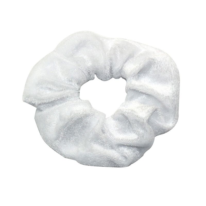 Factory direct sales of European and American velvet hair bands, velvet large intestine hair band sets, 36-color fabric large intestine hair band accessories details Picture