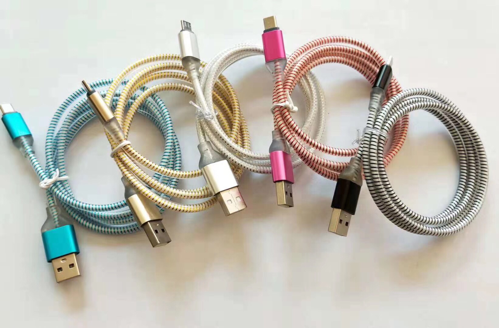 V8发光数据线 手机数据线 充电线详情图3