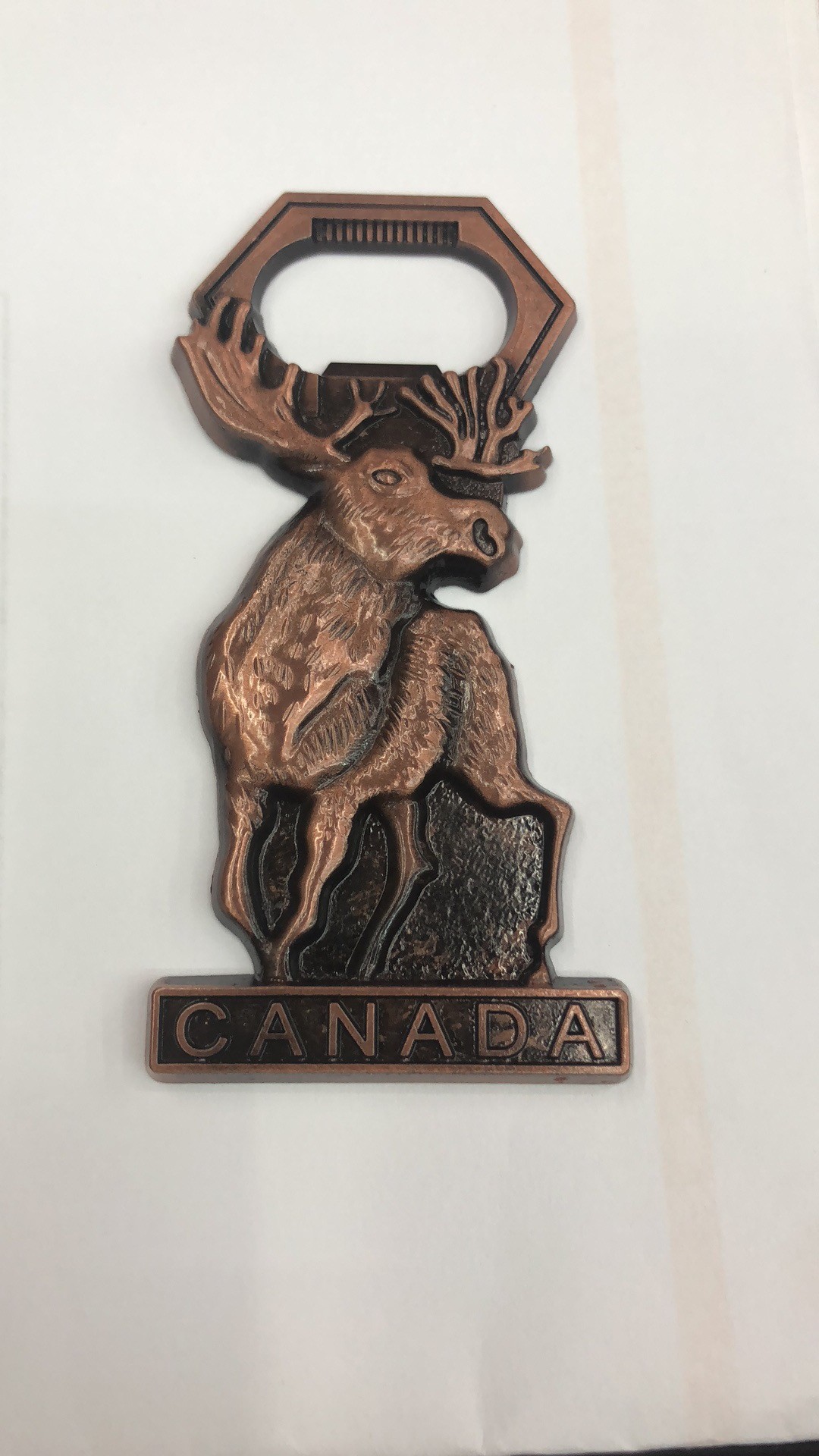 Canadian Souvenir Metal Key Chain Metal Refrigerator Sticker Canadian Key Chain full figure