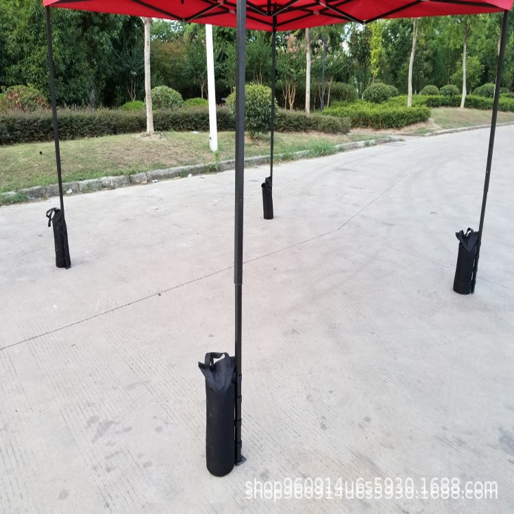 Foreign trade exhibition tent, sandbag, outdoor advertising, folding canopy, windproof sandbag, display shed, support frame fixation undefined