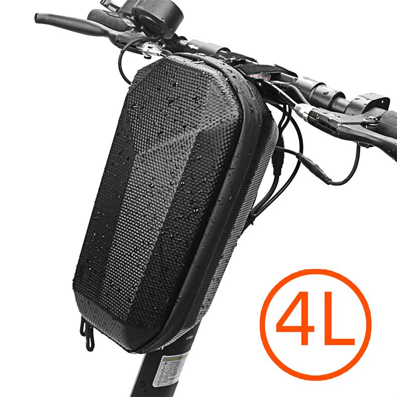 YA303 Electric scooter package Hard shell EVA front bag faucet hanging bag Folding bike balance handlebar first bag thumbnail
