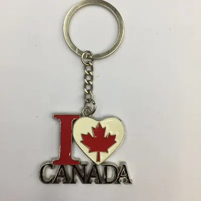 Canadian Souvenirs Canadian Key Chain Metal Key Chain Metal Fridge Magnets