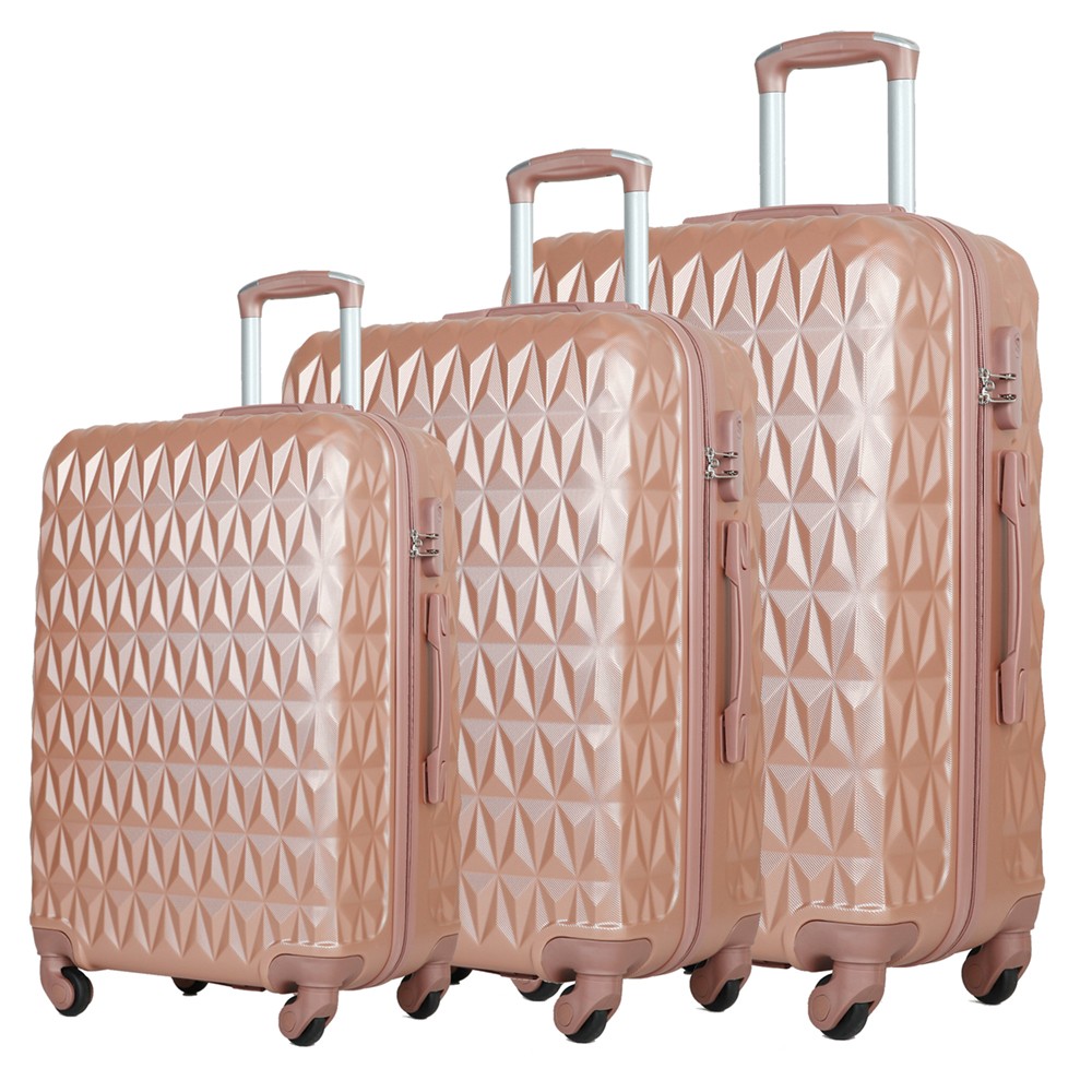 Manufacturers Direct Sales Full Color Abs Pull Rod Box 28 Inch Set Logo Custom Pull Rod Gift Foreign Trade Luggage full figure
