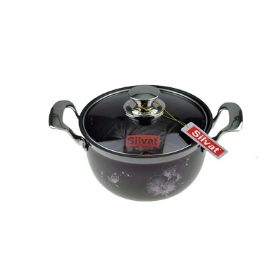 Cocina código corea original importado purple universal alta pureza doble mango olla 20cm pic 1