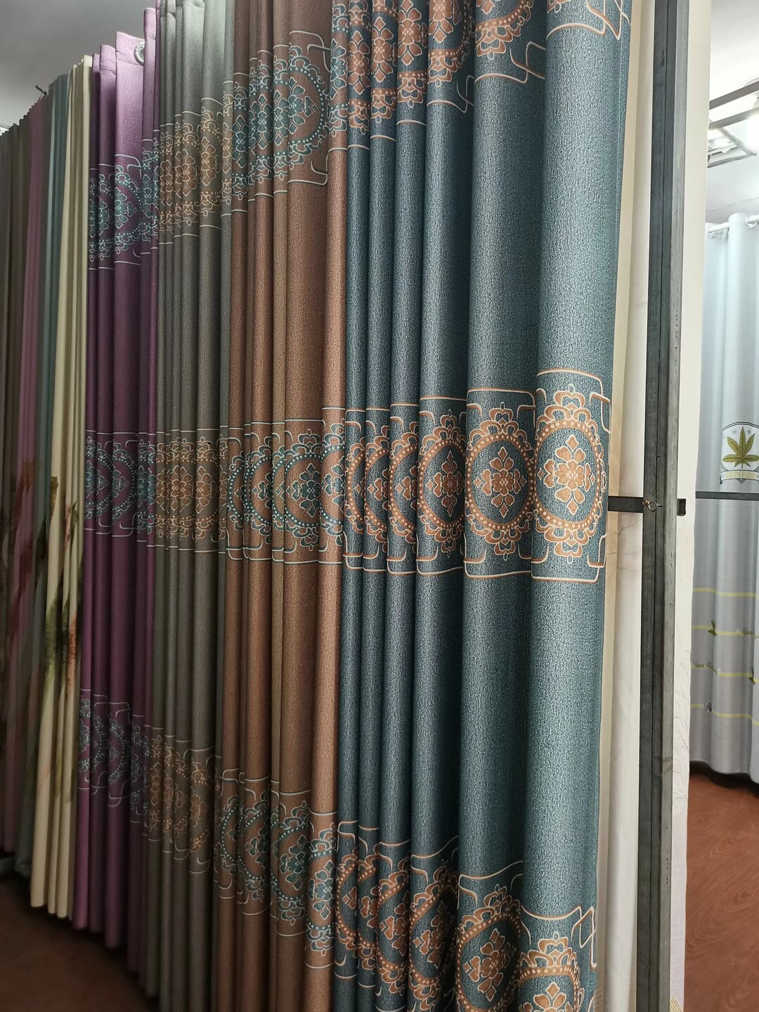 2021 New Jacquard Cloth Exported To The Middle East And Africa Foreign Trade Curtain, Not Retail Only Wholesale Custom details Picture
