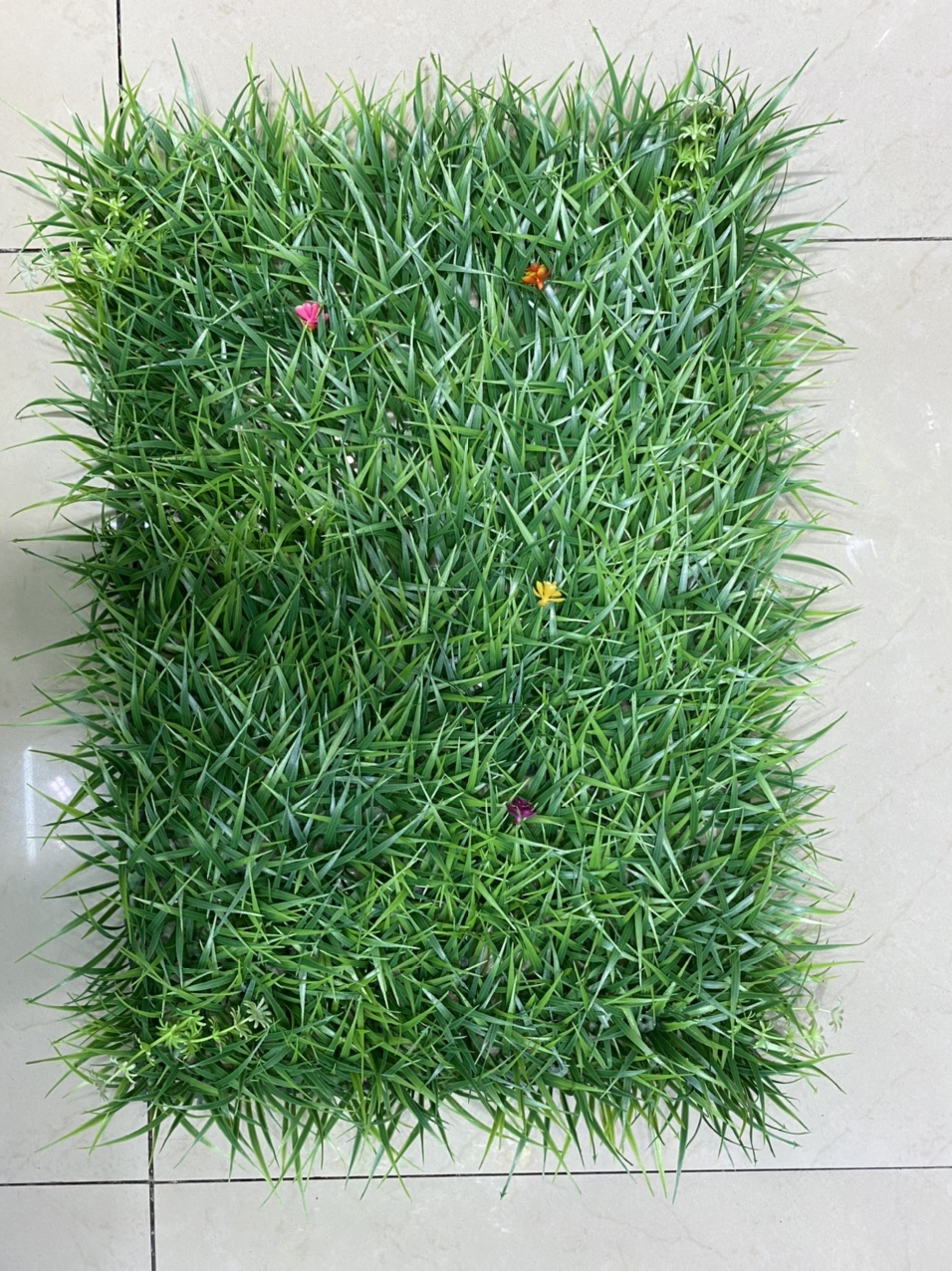 Add flowers to seedlings