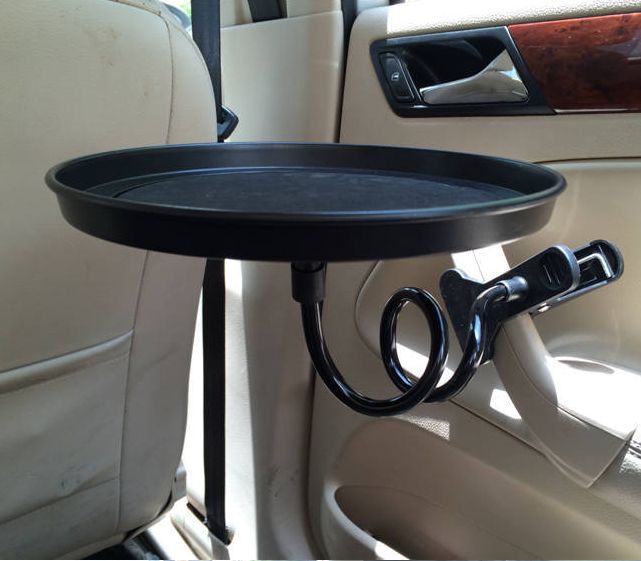 创意便捷车载餐盘 车载PC托盘汽车用懒人副驾驶饮料桌细节图