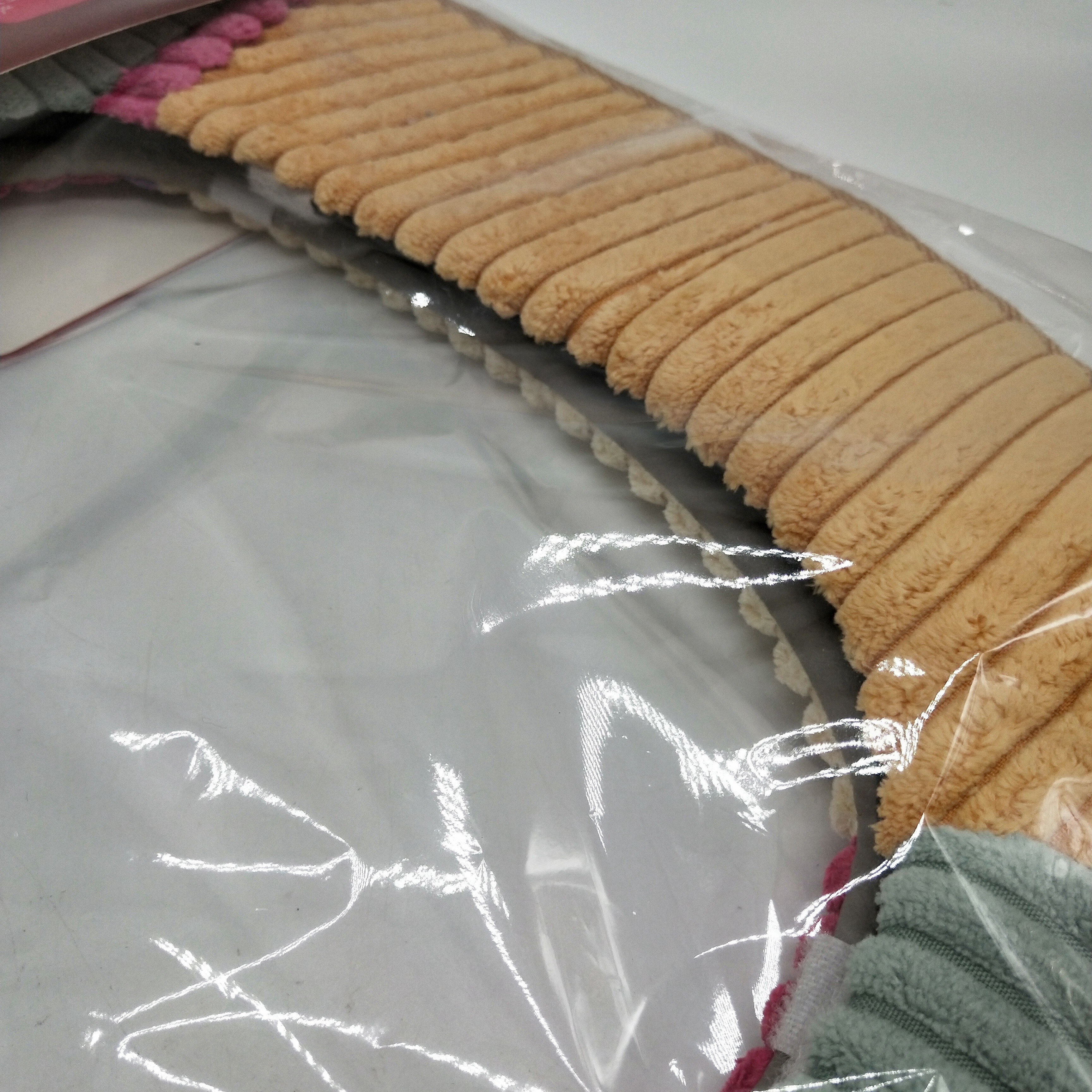 家用马桶垫0079双胞胎马桶坐垫北欧风马桶套加绒加厚保暖坐便套详情图2