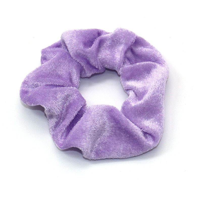Factory direct sales of European and American velvet hair bands, velvet large intestine hair band sets, 36-color fabric large intestine hair band accessories Item Picture