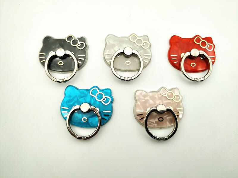 Teléfono móvil ring holder heart ring puede ser personalizado detail image 1