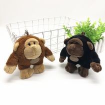 Ugly cute gorilla plush toy key chain gorilla monkey pendant wedding shower doll boutique doll wholesale