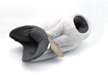  厂家直销 便携式鸵鸟枕办公室午睡旅行枕护颈枕 可定制详情图3