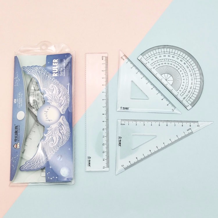 Wholesale Fantasy Forest student universal rulers, plastic injection-molded hard rulers, popular rulers pic 3