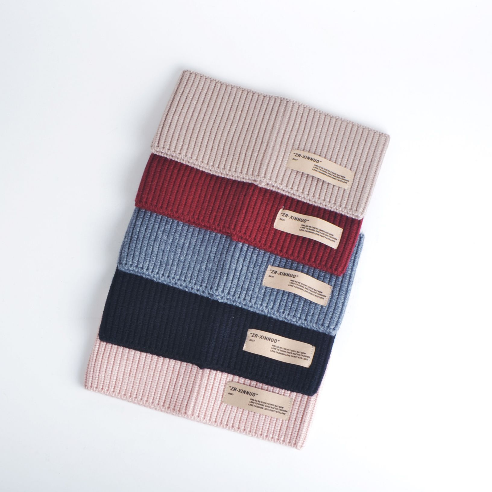 Fashionable outdoor knitted hair bands for men and women full figure