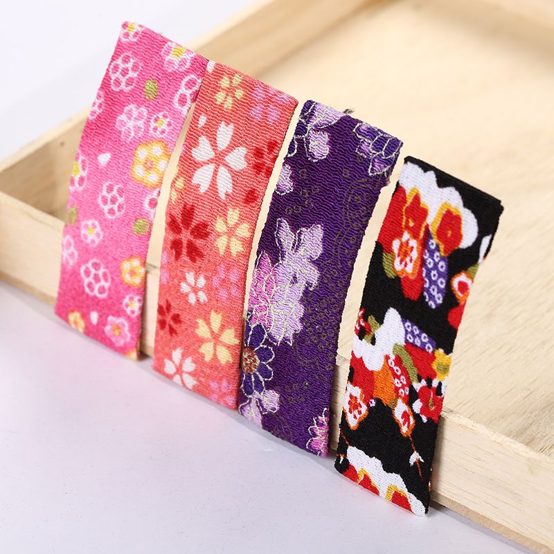 Wholesale of new minimalist headwear, hair accessories and fashionable crepe bb clips from the Japanese style series, available for customization details Picture