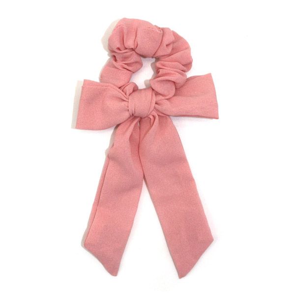 New ins fashion ribbon bow hair band, women's large intestine hair band, cross-border fabric large intestine hair band, wholesale Specification image