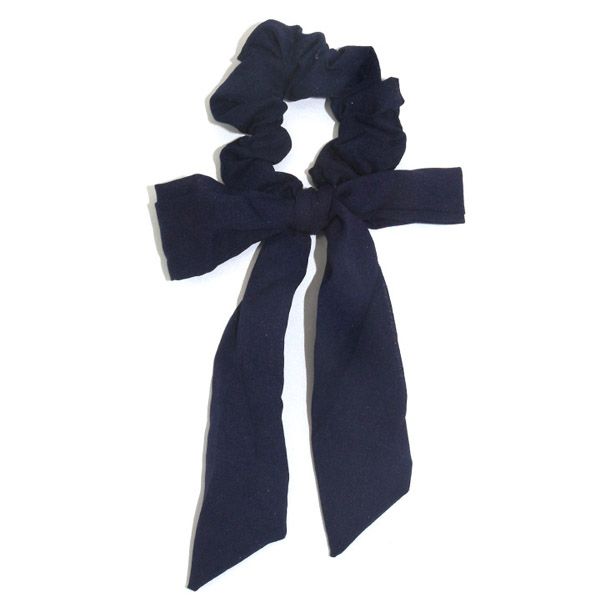 New ins fashion ribbon bow hair band, women's large intestine hair band, cross-border fabric large intestine hair band, wholesale details Picture