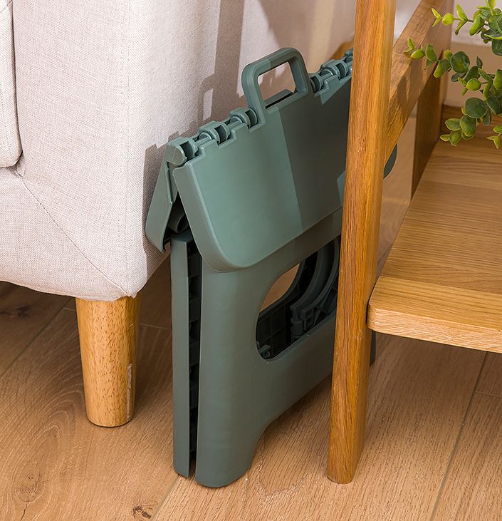 Train stool, folding stool, portable plastic kindergarten chair, outdoor adult household gift small stool Specification image