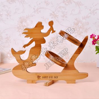 Bamboo exquisite fashion beauty wine rack pure handmade wine rack personality wine rack