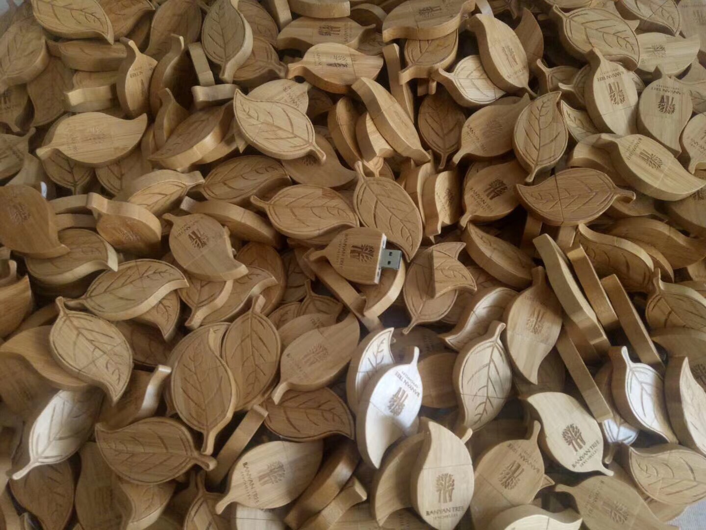 Wooden usb drive wooden drive regalo personalizado logotipo details Picture