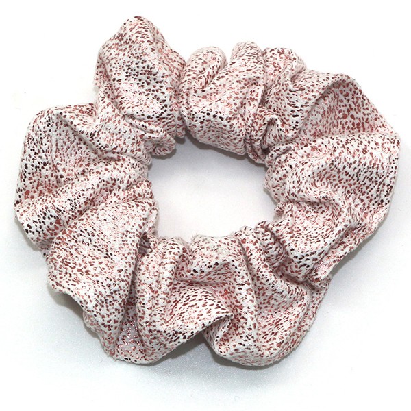 2020 New European and American fashion and creative large intestine circle women's leather fabric hair band elastic elastic band hair tie detail image 7