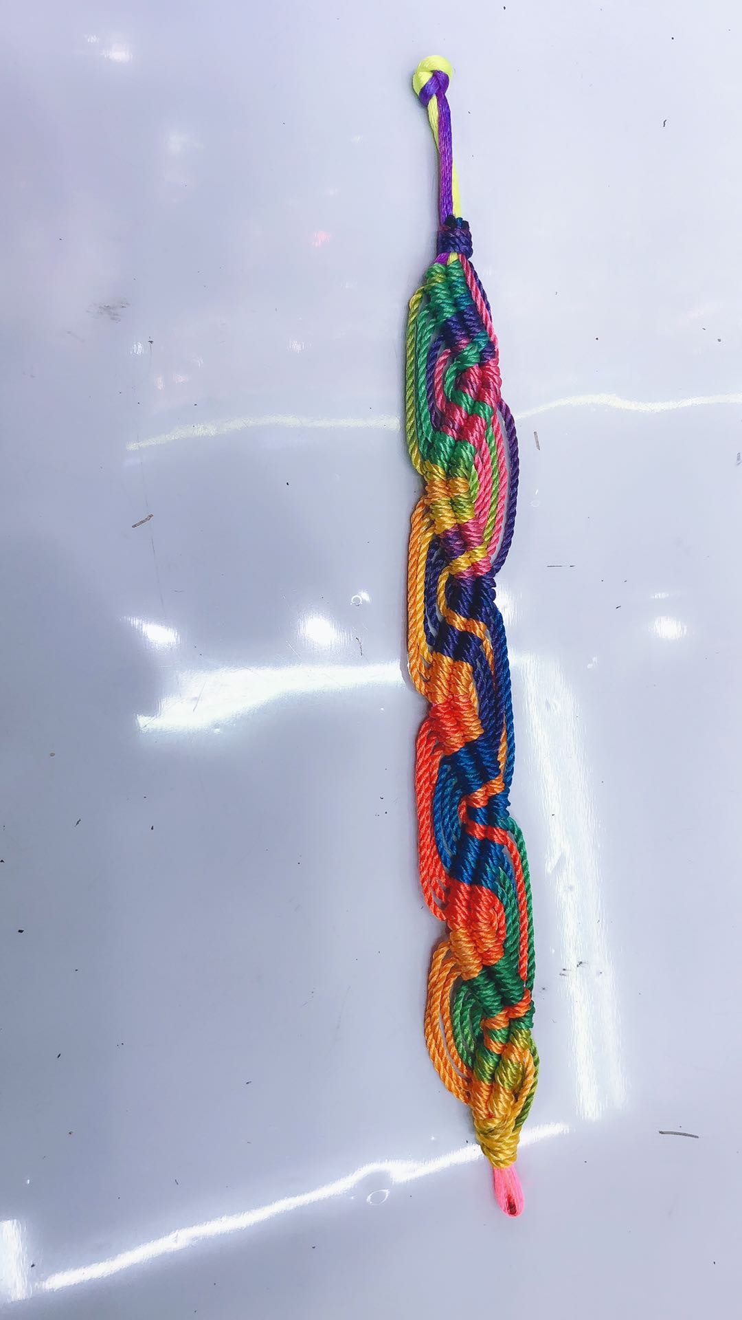 Large Woven Tail Bracelet Sizes Can Be Customized For Adults And Children Specification drawing