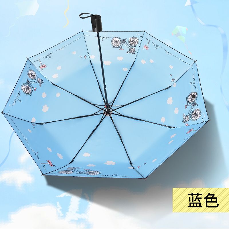 Red Leaf Sun Umbrella Compact Portable Sun Umbrella Uv Protection Sun Umbrella Women's Vinyl Sun Umbrella Upf50+ Specification drawing