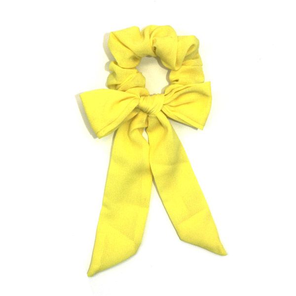 New ins fashion ribbon bow hair band, women's large intestine hair band, cross-border fabric large intestine hair band, wholesale Application Scenario