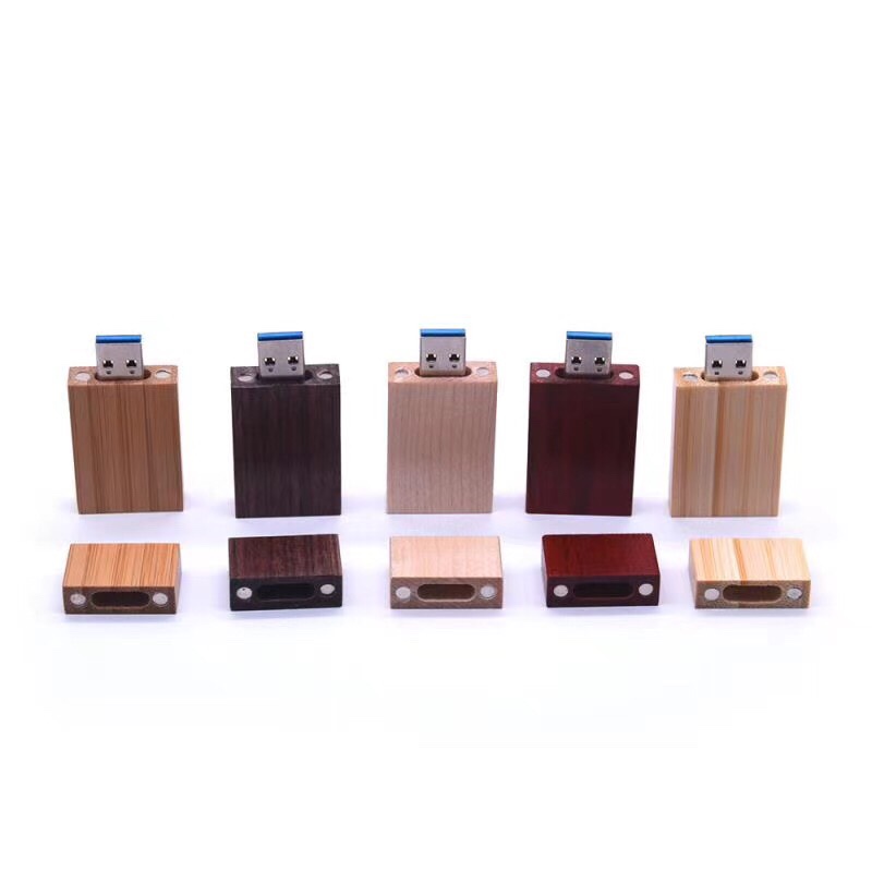 Wooden usb drive wooden drive regalo personalizado logotipo detail image 4