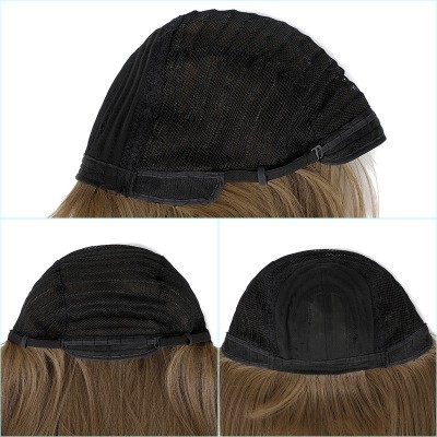 We supply new types of synthetic fiber wigs for women, including full head coverings and long straight hair fashion wigs to Europe, America and Africa detail image 5